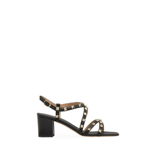 Valentino ROCKSTUD calfskin strappy sandals (6cm heel)