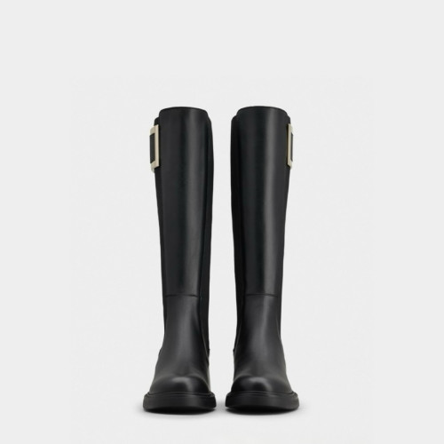 Roger Vivier Viv Rangers Chelsea Booties in leather