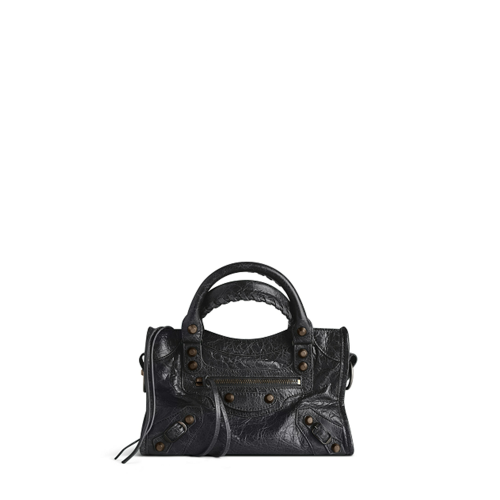 Balenciaga Womens Le City Bag Mini in Black