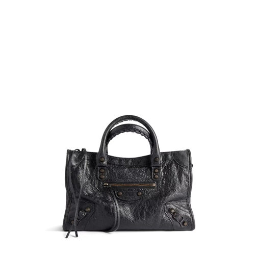 Balenciaga Womens Le City Bag Small in Black