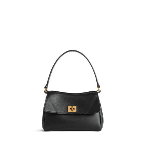 Balenciaga Womens Rodeo Bag With Chain Nano in Black