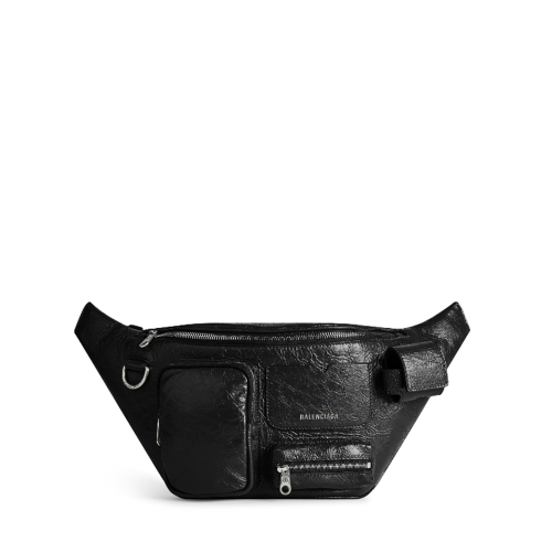 Balenciaga Mens Superbusy Beltbag in Black