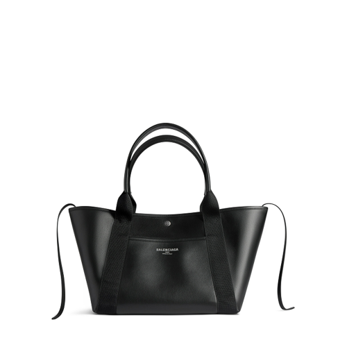 Balenciaga Womens Medium Biarritz Tote Bag in Black