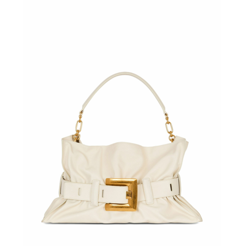 Balmain Medium Anthem Shoulder bag in leather