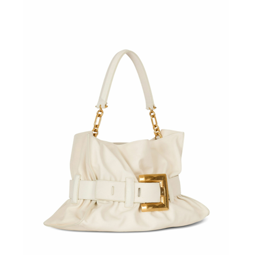 Balmain Medium Anthem Shoulder bag in leather