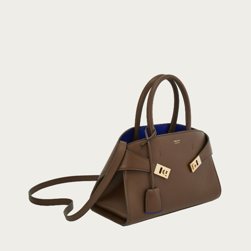 Ferragamo Hug bicolor handbag (M)