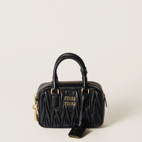 Miu Miu Arcadie Matelass nappa leather bag