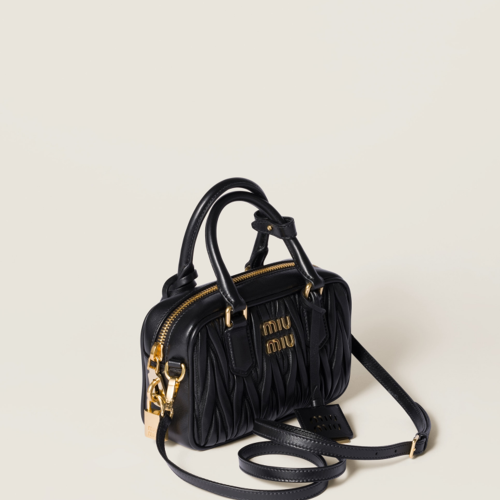 Miu Miu Arcadie Matelass nappa leather bag