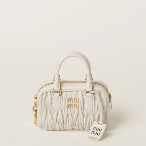 Miu Miu Arcadie Matelass nappa leather bag