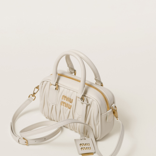 Miu Miu Arcadie Matelass nappa leather bag