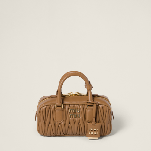 Miu Miu Arcadie Matelass nappa leather bag