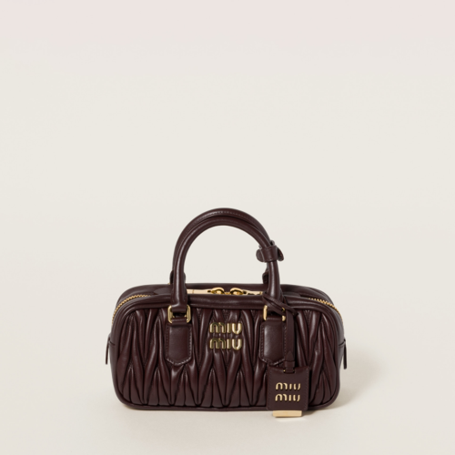 Miu Miu Arcadie Matelass nappa leather bag