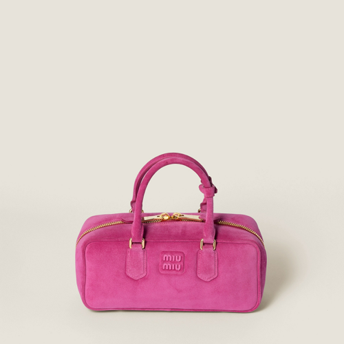 Miu Miu Arcadie suede bag