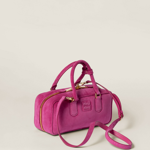 Miu Miu Arcadie suede bag
