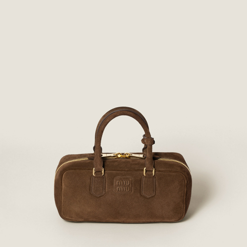 Miu Miu Arcadie suede bag