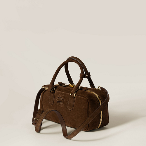 Miu Miu Arcadie suede bag