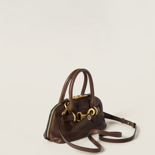 Miu Miu Aventure mini nappa leather bag