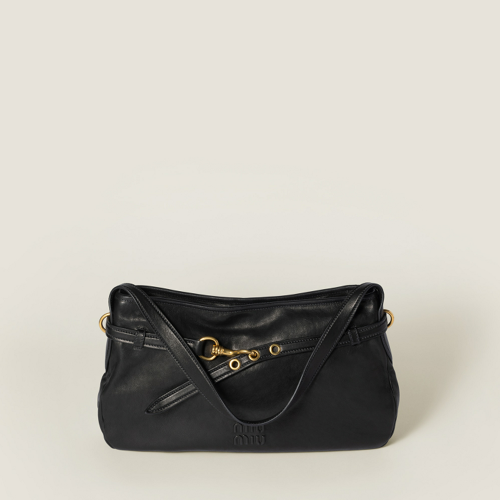Miu Miu Aventure nappa leather bag