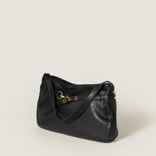Miu Miu Aventure nappa leather bag