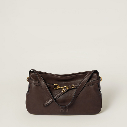 Miu Miu Aventure nappa leather bag