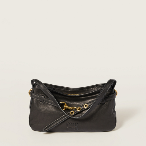 Miu Miu Aventure nappa leather bag