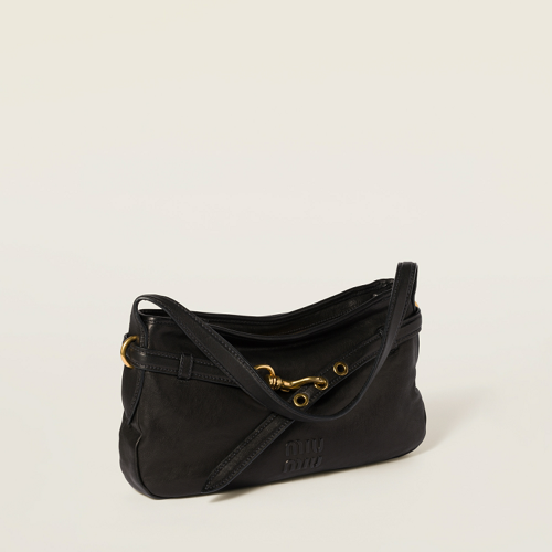 Miu Miu Aventure nappa leather bag