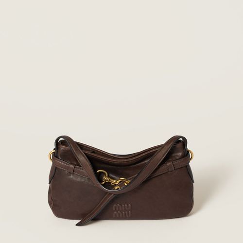 Miu Miu Aventure nappa leather bag