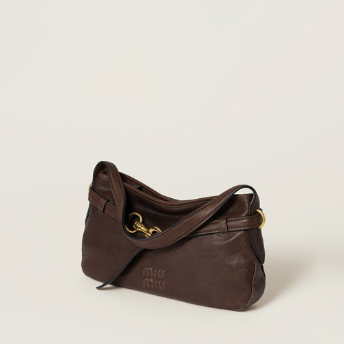 Miu Miu Aventure nappa leather bag