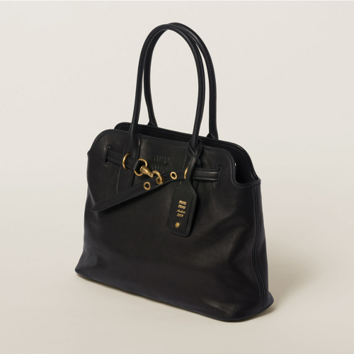 Miu Miu Aventure nappa leather bag