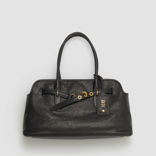 Miu Miu Aventure nappa leather bag