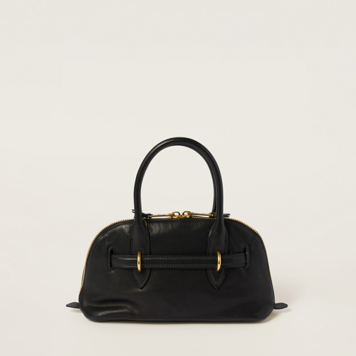 Miu Miu Aventure nappa leather top-handle bag