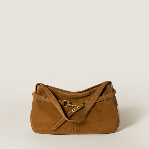 Miu Miu Aventure suede bag