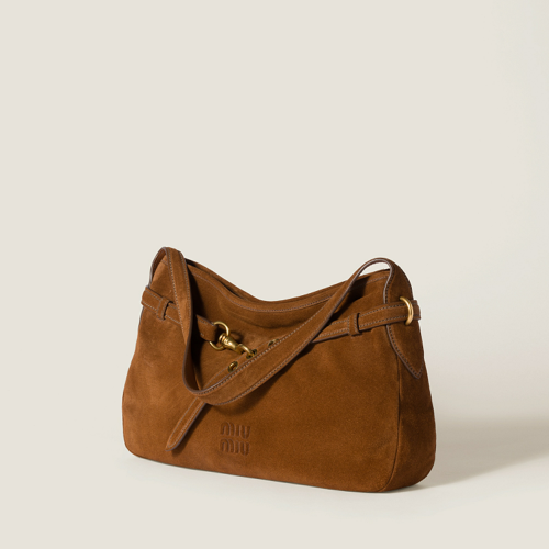 Miu Miu Aventure suede bag