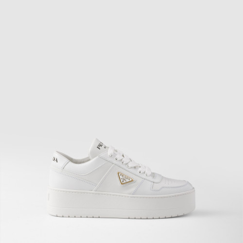 Prada Downtown Bold leather sneakers