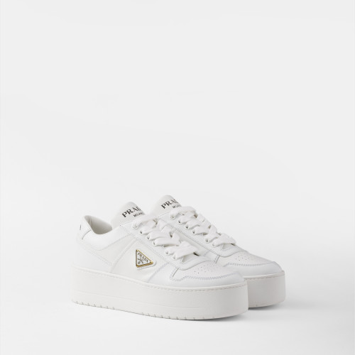 Prada Downtown Bold leather sneakers