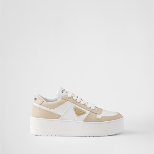 Prada Downtown Bold leather sneakers