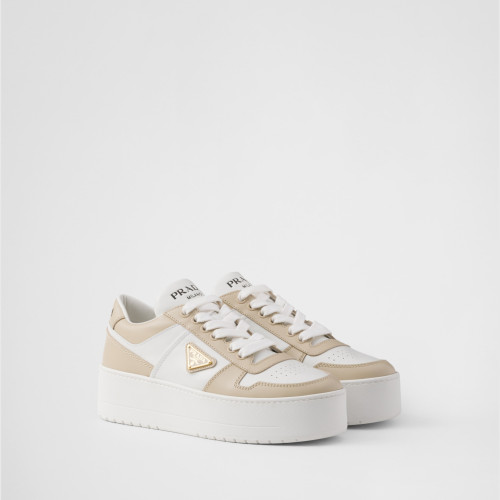 Prada Downtown Bold leather sneakers
