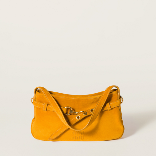 Miu Miu Aventure suede bag