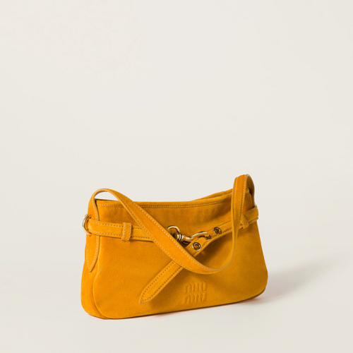 Miu Miu Aventure suede bag