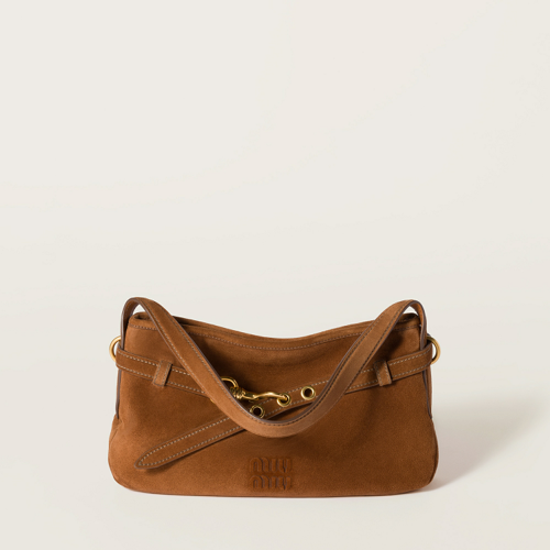 Miu Miu Aventure suede bag