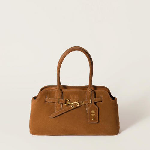 Miu Miu Aventure suede bag