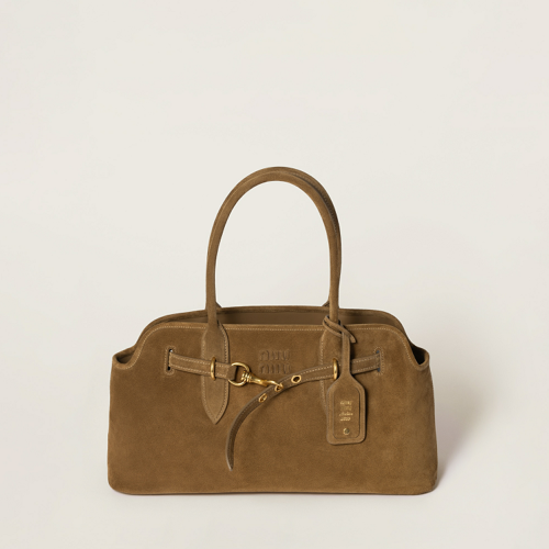 Miu Miu Aventure suede bag