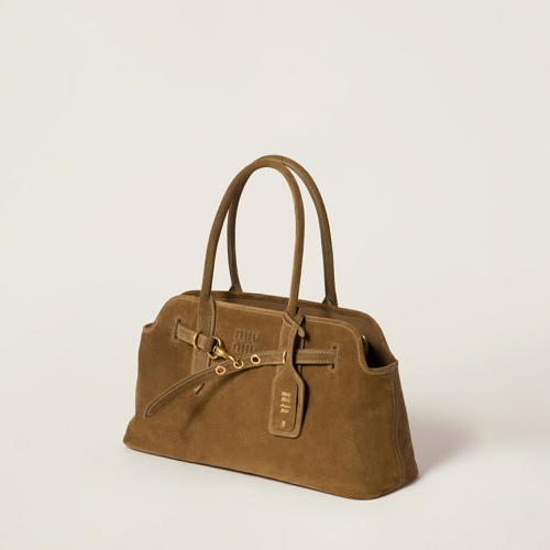 Miu Miu Aventure suede bag