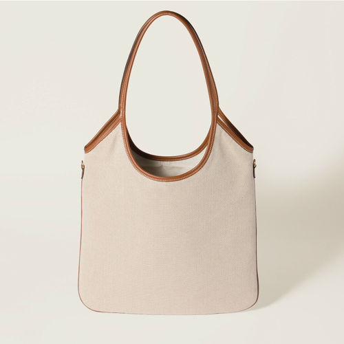 Miu Miu IVY canvas and leather bag