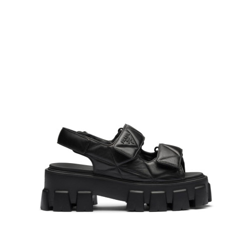 Prada Monolith nappa leather sandals