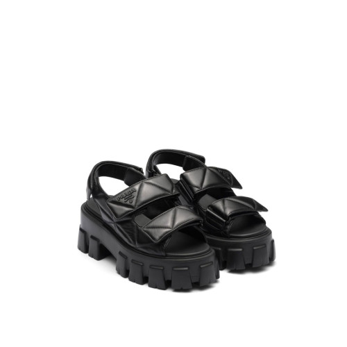 Prada Monolith nappa leather sandals