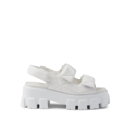 Prada Monolith nappa leather sandals