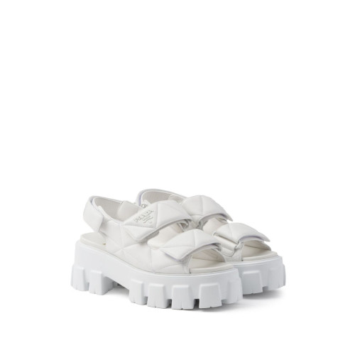 Prada Monolith nappa leather sandals