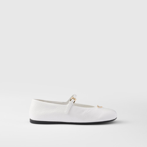 Prada Naplak Patent Leather Ballerinas