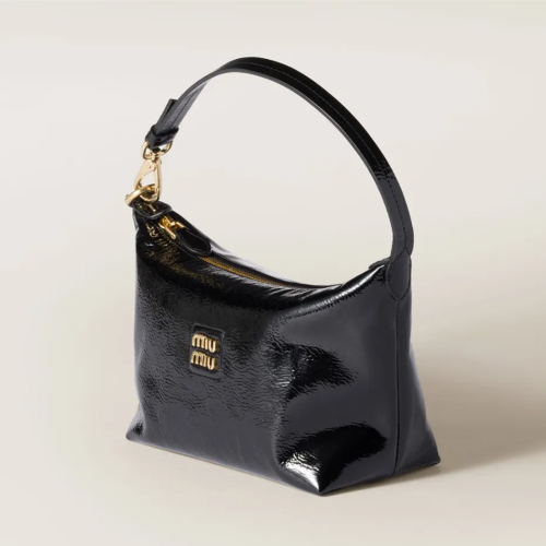 Miu Miu Naplak Patent Leather Pouch
